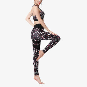 Offre Spéciale : Ensemble de Sport et Yoga pour Femmes – Haut sans Manches Sublimé, Legging et Pantalon de Sport, Tenue de Fitness et d'Entraînement - Product Image 2