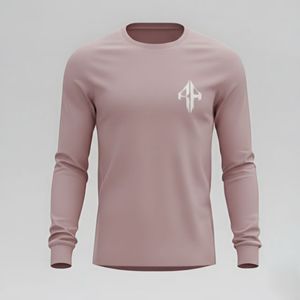 Camiseta de Manga Larga para Hombre, Estilo Casual, 100% Algodón, Cuello Redondo, Personalizable, Talla Grande, Alta Calidad 2026, RIVIAN ATLANTIC - Product Image 2