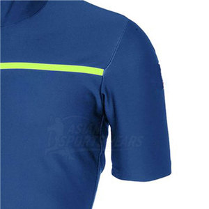 เสื้อจักรยานผู้ชายประสิทธิภาพสูง แห้งเร็ว ผลิตจากโพลีเอสเตอร์ 100% พร้อมดีไซน์สั่งทำพิเศษ สำหรับการปั่นระยะไกล ฝึกซ้อม และสวมใส่สบาย - Product Image 5