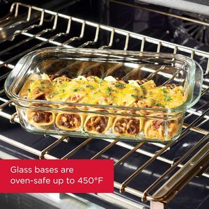 Set di 9 Contenitori in Vetro per Alimenti Senza BPA, Ermetici con Coperchi, Misure Assortite - Product Image 2