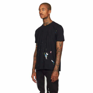 Camisetas Clásicas de Verano para Hombre, Camisetas Estampadas de Manga Corta, Diseño de Pintura Colorida, Prenda Práctica para Uso Diario, Moda Urbana - Product Image 4