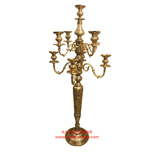 Antique Style Baroque Silver <b>Candlestick</b> Tall Cast Metal Flower/Candle Stand Victorian Pillar <b>Holder</b> for Luxury Hotel & Home Use - Product Image 4