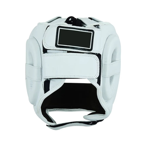 Casco de Boxeo Deportivo Doble de Alta Calidad con Logotipo Personalizado, Transpirable, de Cuero, Ajustable, Cómodo, Unisex, con Características de Seguridad - Product Image 4