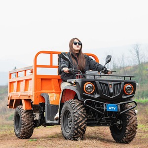 Vehículo Todoterreno Eléctrico para Granja con Certificación Europea EEC CE, 2x4, 2WD, Transmisión por Eje Automática, Batería de Litio de 76.8V, Carga Útil de 500 kg, 43 km/h - Product Image 2