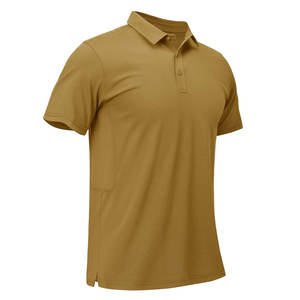 Camisas de Golf Casuales Lisas de Alta Calidad para Hombre al por Mayor, Camisetas Polo de Algodón Lisas de Manga Larga 100% Algodón - Product Image 3