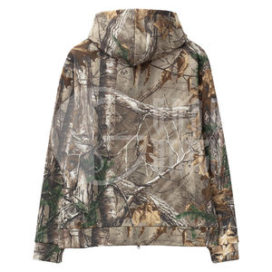 Sudaderas con capucha unisex OEM con cremallera y estampado forestal - Product Image 2