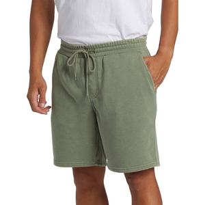 OEM Manufacturer Men <b>Terry</b> Cotton Solid Quick Dry Performance Shorts Breathable Summer Fitness Gym Wear <b>Bulk</b> Supply - Product Image 2