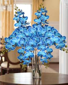 THAF-010 Elegantes Flores de Orquídea Artificiales, Ramas de Phalaenopsis de Tacto Suave para Decoración de Bodas y Fiestas - Product Image 5