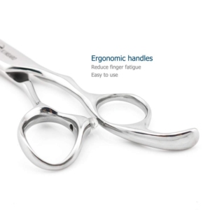 Premium Quality Stainless Steel <b>Blending</b> Shear Wide Tooth Blade Barber Salon Hair Cutting Scissor Sharp Notch 5.5 Inch - Product Image 5