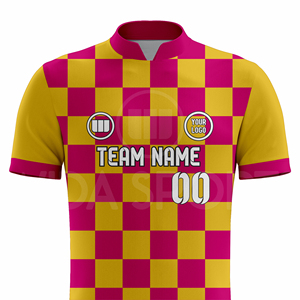 Ensemble d'uniformes de football imprimés de haute qualité, tailles plus, maillots de football personnalisés, OEM, approvisionnement en gros, vente directe d'usine - Product Image 4