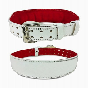Customized Cow Hide Weightlifting Belt with High <b>Strength</b> Heavy Duty Steel Buckle for Squatting Weightlifting Leather Belt - Product Image 1