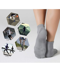 <b>Soft</b> Breathable Men's Ankle Dress <b>Socks</b> Offering Comfort Elasticity Lasting Durability Sporty Sweat-Absorbent Quick Dry - Product Image 6