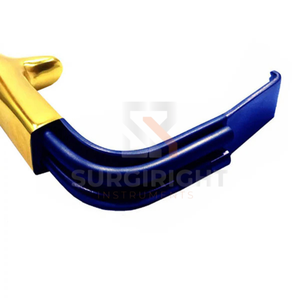 Retractor de Fibra Óptica Manual Tebbetts, Aislado, de Acero Inoxidable Alemán, con Certificación CE ISO 13485 MOL, Instrumento Quirúrgico para Hospital, Color Rosa - Product Image 6