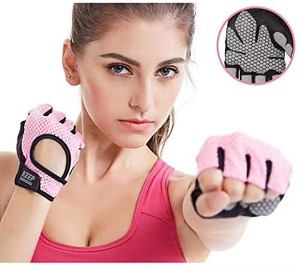 Gants de musculation personnalisés, confortables, respirants, en PU, antidérapants, imperméables, avec support pour les poignets, pour la remise en forme - Product Image 4