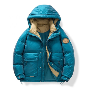 Veste matelassée en coton décontractée de haute qualité, personnalisable, grande taille, chaude, pour homme, lavable en machine, pour couple, hiver - Product Image 4