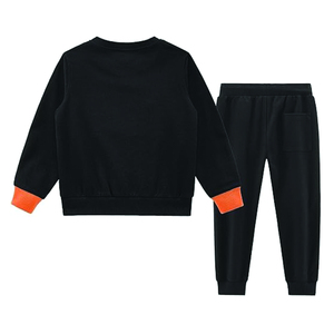 Conjunto de chándal infantil de 2 piezas personalizable al por mayor Sudadera con capucha Pantalones deportivos ropa infantil - Product Image 5