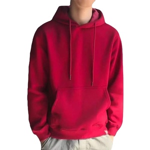 Sweat à capuche anti-boulochage pour hommes, pull à manches longues design personnalisé 100% coton solide, vente en gros pas cher prix décontracté vierge - Product Image 4