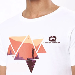 Camiseta de Algodón de Alta Calidad con Diseño Personalizado, Estilo Urbano para Hombre, Cuello Redondo, Manga Corta, Secado Rápido, Ropa Casual - Product Image 5