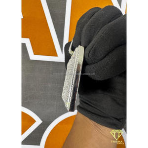 Colgante de Letra Personalizado en Plata 925 con Diamantes Cultivados en Laboratorio, Amuleto con Nombre Estilo Hip Hop - Product Image 4