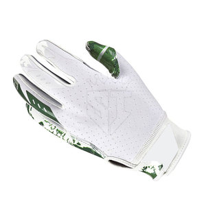 High Leather American Football Gloves Non-Slip Grip Full Finger Design Adjustable Wrist Strap <b>Hook</b> Loop Closure for Practice - Product Image 6