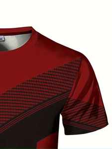 Nueva Camiseta Deportiva de Compresión Slim Fit para Hombre, para Entrenamiento de Verano, Running, con Impresión de Logotipo Personalizado - Product Image 5