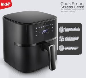 Friteuse électrique multifonctionnelle Smart Digital Four Autocuiseur avec fenêtre visible Grille-pain pour usage domestique - Product Image 2