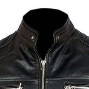 Chaqueta de Cuero Genuino de Primera Calidad, con Logotipo y Diseño Personalizados, Chaqueta de Cuero con Cierre Completo, Chaqueta Bomber de Cuero Elegante para Invierno - Product Image 4