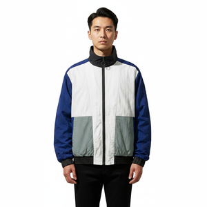 Super Quality <b>Men's</b> Custom Logo Nylon <b>Running</b> Windbreaker <b>Jackets</b> Waterproof Windproof Zip Up Outdoor Windbreaker <b>Jacket</b> For <b>Men</b> - Product Image 2