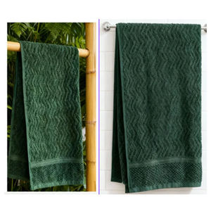 Toallas de Rostro y Baño de Jacquard de Polialgodón, Suaves para la Piel y Ecológicas, Disponibles en Grandes Cantidades a Precio de Mercado Nominal - Product Image 1