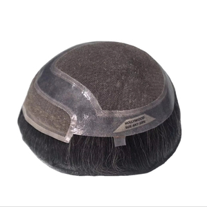 Taz Hair BD Prótesis Capilar de Cabello Humano Remy Indio con Onda Natural y Frente de Encaje, Calidad Premium - Product Image 1