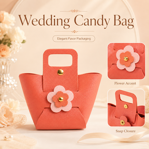Caja de Dulces Elegante de PU XIAOHONG, Bandeja para Boda, Bolsa, Cesta de Decoración de Mesa, Gran Venta - Product Image 4