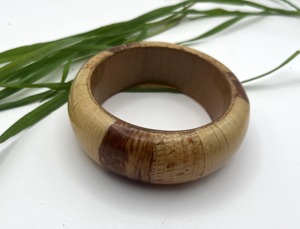 Natural Wooden Waterproof Customizable <b>Bangles</b> <b>Set</b> Handmade Women Traditional Trendy Fashion Fine Polish Lightweight Belladec - Product Image 1