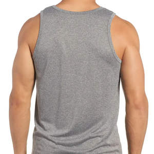 Camisetas sin mangas para hombre de nueva llegada y alta calidad / Camisetas sin mangas para hombre de material 100% algodón, teñidas en color liso y de secado rápido - Product Image 1