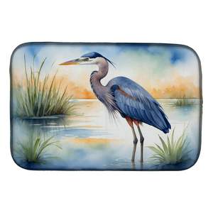 Alfombrilla de secado de platos absorbente emergente de Blue Heron para mostrador de cocina 14X21 "alfombrilla de escurridor de platos de desvanecimiento de día Multicolor - Product Image 1