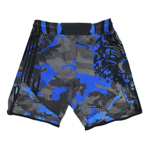 High Quality Hot Sale Custom Sublimation Print BJJ Jiujitsu <b>Grappling</b> Clothes Unisex MMA Shorts Martial Art Wear Breathable - Product Image 6