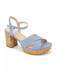 Sandali con tacco con plateau Reeva da donna | Reazione di Kenneth Cole - Product Image 1