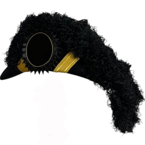 Sombrero de Regalia de los Caballeros Templarios Grand Encampment con Plumas Negras Premium - Product Image 3