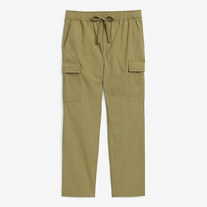 Pantalon cargo jogger pour homme de haute qualité personnalisé, en coton, extensible, coupe slim, avec poches holster, pantalon de travail multi-poches - Product Image 6