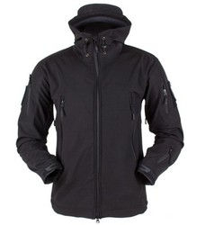 Nouvelle arrivée, veste coupe-vent en softshell pour homme, sur mesure, imperméable, avec fermeture éclair, grande taille, vêtements d'extérieur, avec logo personnalisé - Product Image 3