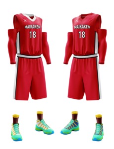 Maillots de basket personnalisés à séchage rapide avec options de tailles, maillots de basket respirants à une seule ligne, uniforme de haute qualité - Product Image 2