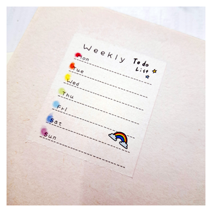 Memo Pad <b>Washi</b> <b>Tape</b> - Product Image 2