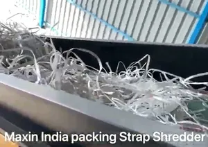 Broyeur de sangles d'emballage à double arbre pour le recyclage des sangles et le broyage des déchets plastiques, provenant d'un fournisseur indien - Product Image 3