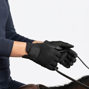 Guantes de Montar de Cuero para Hombre y Mujer, Guantes de Invierno para Exteriores Antideslizantes para Uso Ecuestre - Product Image 6