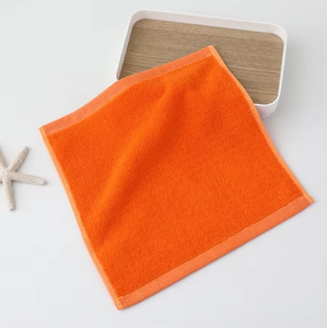 Serviette de toilette personnalisée avec logo, en coton ultra doux, séchage rapide, pour salle de bain, spa, hôtel, fournisseur OEM en gros, couleur unie - Product Image 6