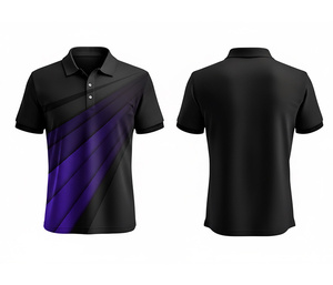 Stylish Full Sublimation Polo Shirt for Casual & Sports Wear & Breathable Design for Men Women Youth Quick-Dry Dry-Fit Active - Product Image 2