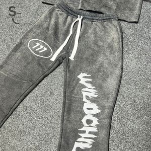 Survêtement d'hiver à capuche de haute qualité, effet délavé, en molleton 100% coton, style streetwear unisexe, service OEM - Product Image 5