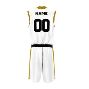 Uniforme de basket-ball sans manches pour hommes, de haute qualité, à séchage rapide, design personnalisé unique sur le devant, respirant, 100% polyester, motif 3D - Product Image 2