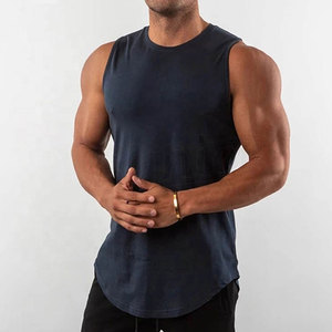 Men's Sporty Quick-Dry Muscle Stringer Tank <b>Top</b> for Gym Fitness Workout-Lightweight Athletic <b>Top</b> - Product Image 2