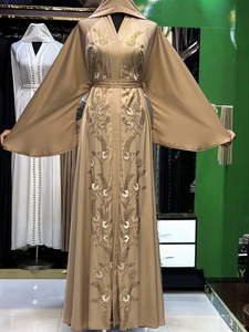 2026 Attractive Dubai Abaya for Women Hand Work Kaftan Traditional Islamic Clothing and Accessory Designed for Muslims - Product Image 6