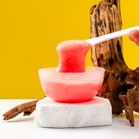 Masque facial exfoliant coréen JMFREE, soin de la peau, collagène, masque en poudre à la gelée de fraise